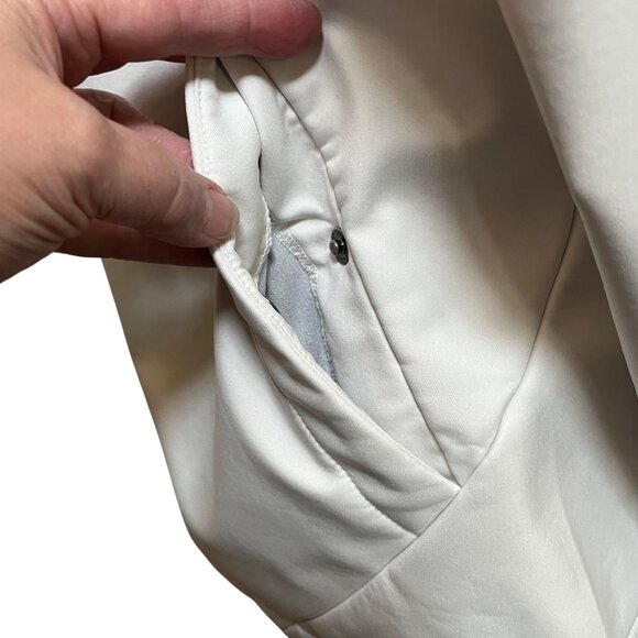 Columbia Herald Square‎ Womens XL White Full-Zip Jacket Lightweight Fleece - Picture 4 of 9